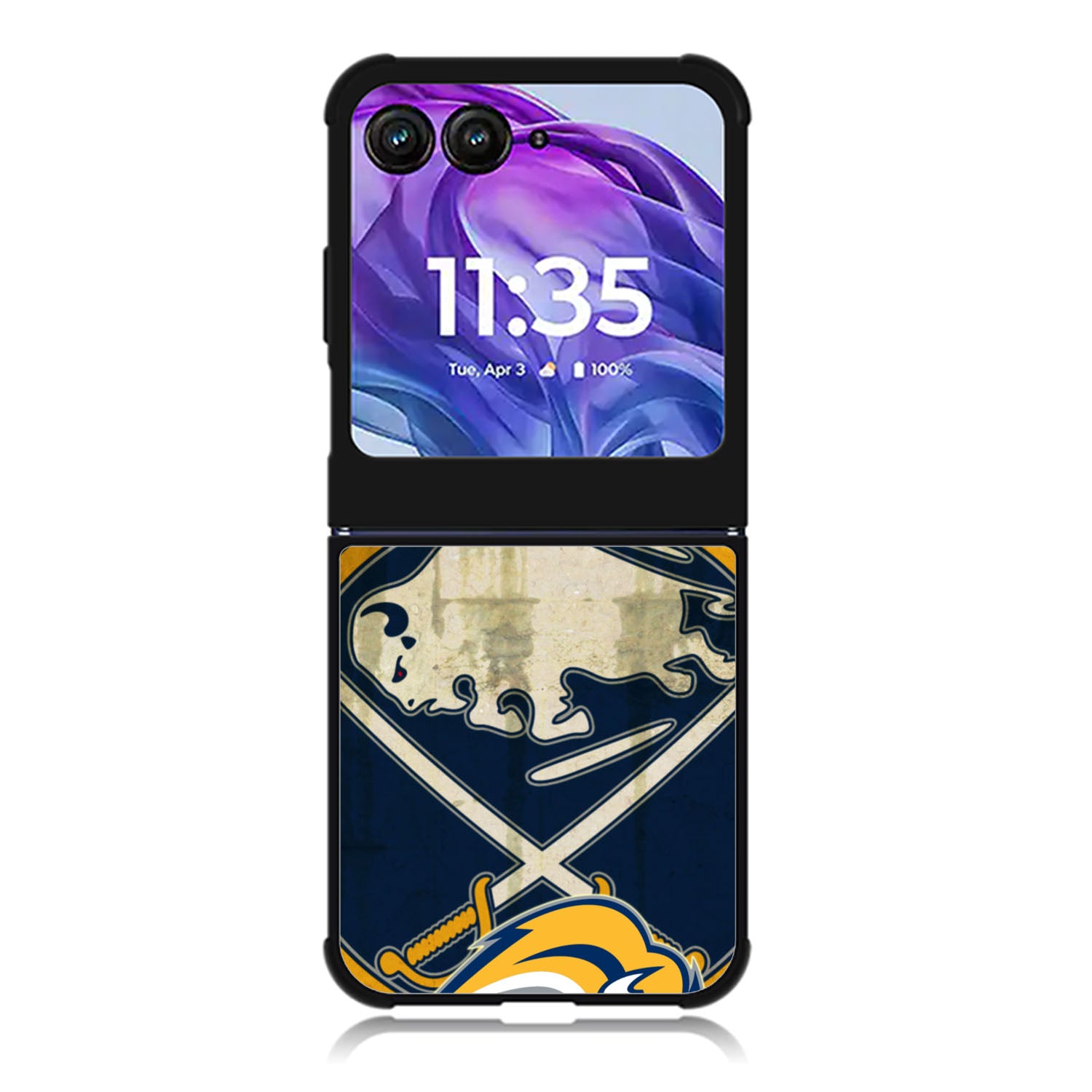 Buffalo Sabres Motorola Moto Razr Plus 2025/2024 Case, Moto Razr 50 Ultra 5G BC1276