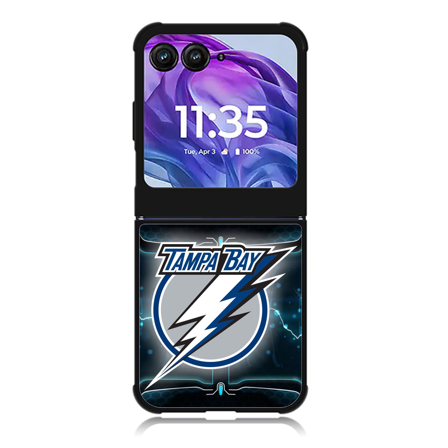 Tampa Bay Lightning Motorola Moto Razr Plus 2025/2024 Case, Moto Razr 50 Ultra 5G BC1277