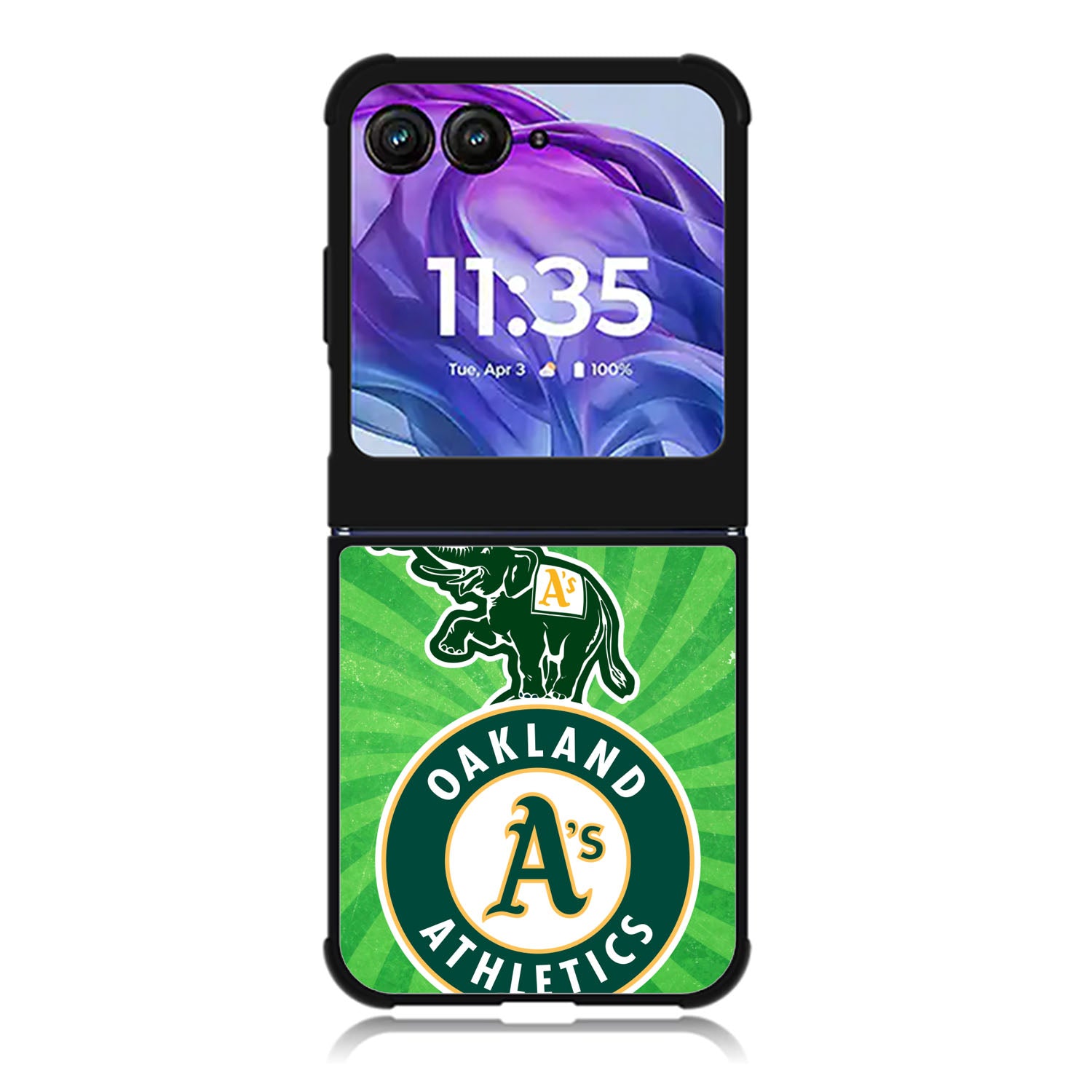 Oakland Athletics Motorola Moto Razr Plus 2025/2024 Case, Moto Razr 50 Ultra 5G BC1289