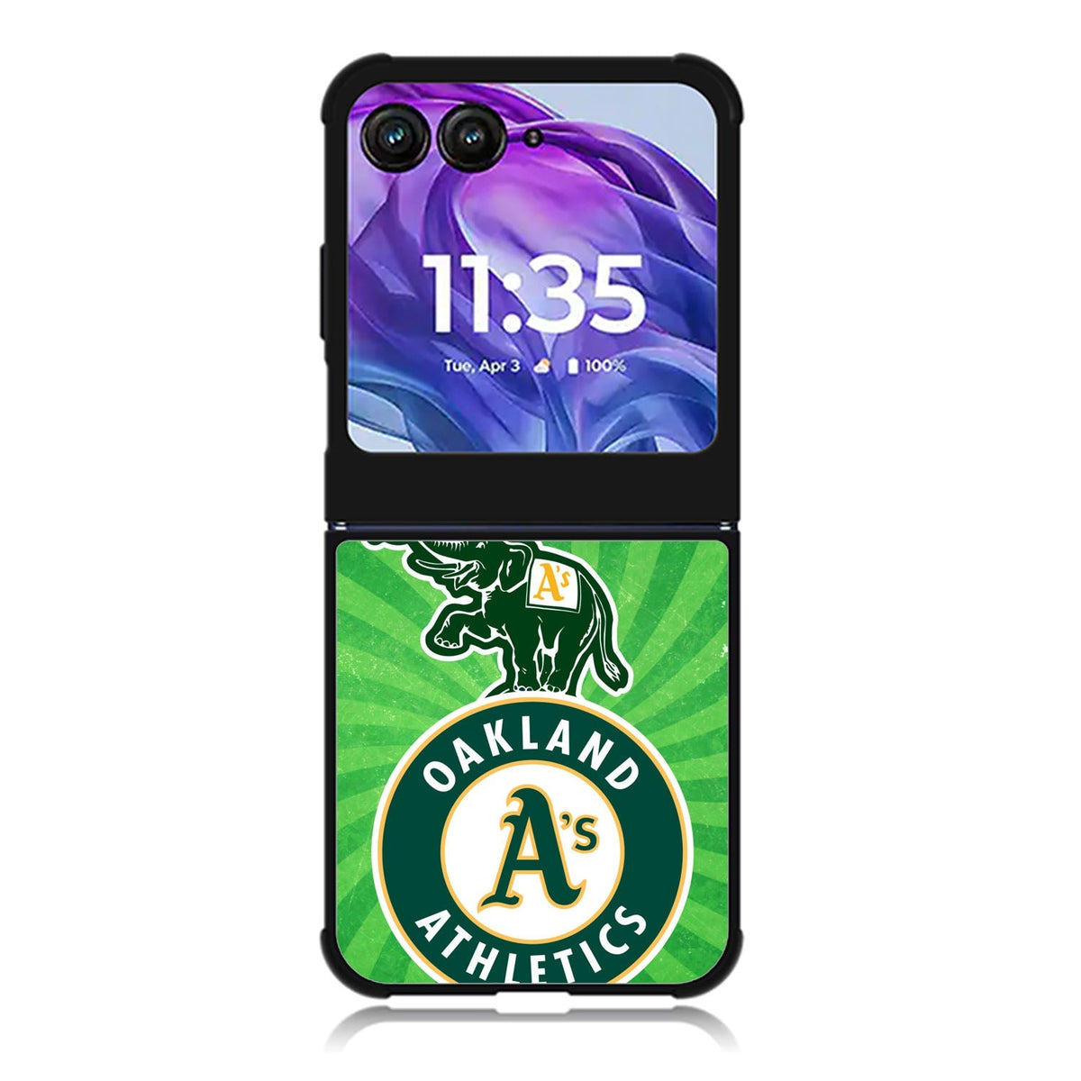 Oakland Athletics Motorola Moto Razr 2024 , Moto Razr 50 Case FE1289