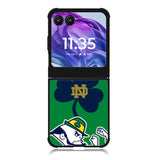 Notre Dame Fighting Irish logo Motorola Moto Razr Plus 2025/2024 Case, Moto Razr 50 Ultra 5G BC1293