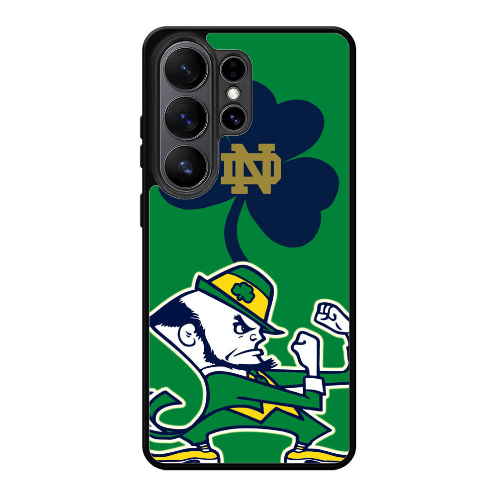 Notre Dame Fighting Irish Logo Samsung Galaxy S26 Plus Case DC1303