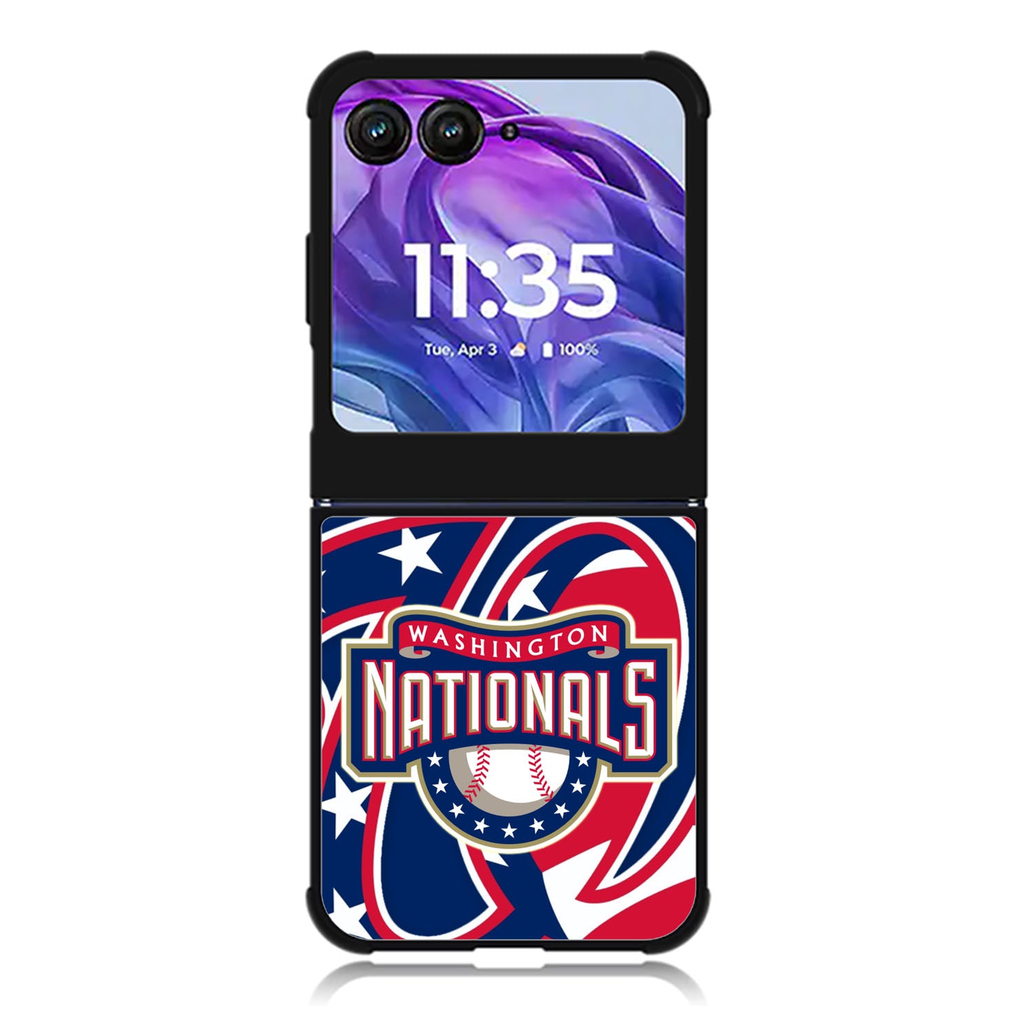 Washington Nationals Motorola Moto Razr Plus 2025/2024 Case, Moto Razr 50 Ultra 5G BC1299