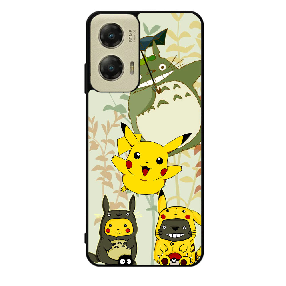 Totoro Love Pikachu Pokemon Case Motorola Moto G Stylus 2024 5G BC1309