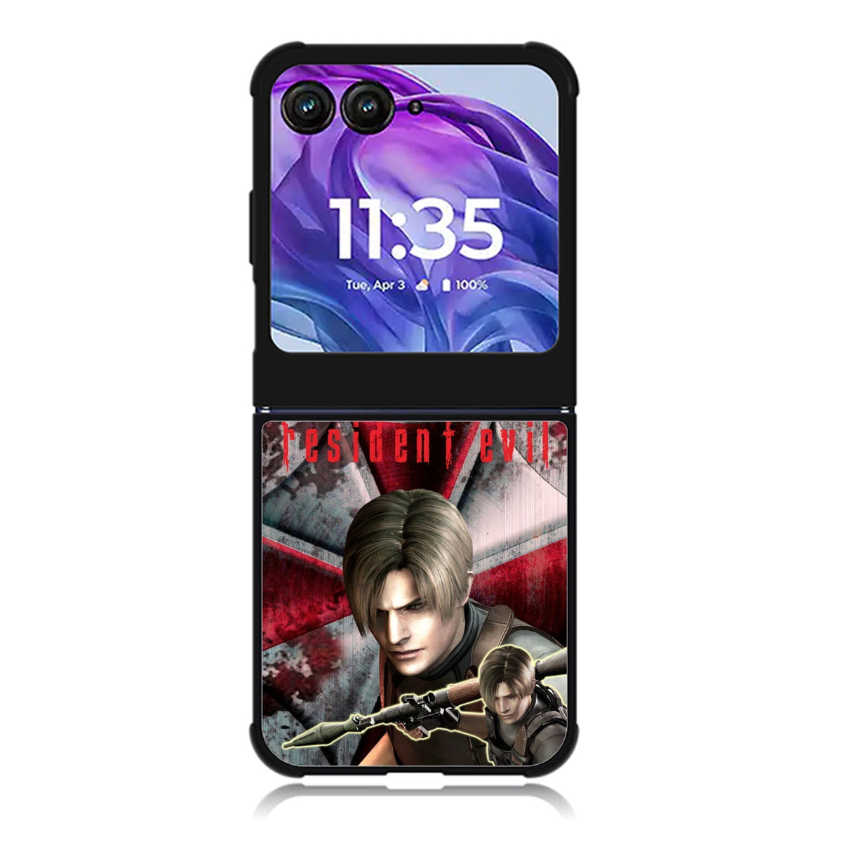 resident evil leon Motorola Moto Razr 2024 , Moto Razr 50 Case FE1319