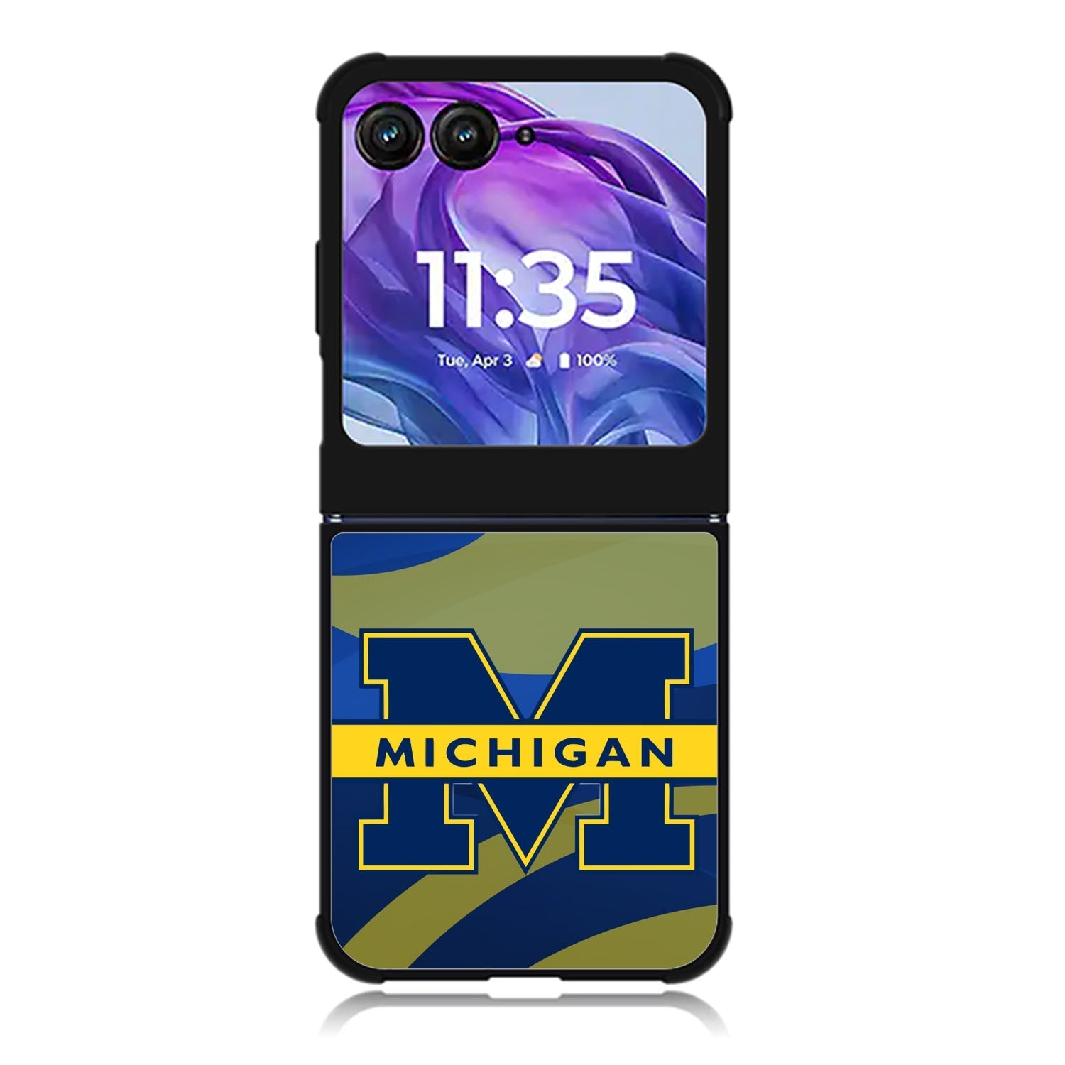 Michigan logo Motorola Moto Razr 2024 , Moto Razr 50 Case FE1322