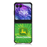 John Deere Tractors logo Motorola Moto Razr Plus 2025/2024 Case, Moto Razr 50 Ultra 5G BC1327