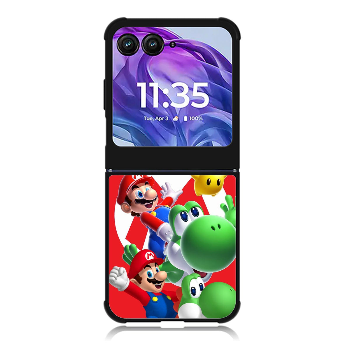 mario bros yoshi Motorola Moto Razr 2024 , Moto Razr 50 Case FE1333
