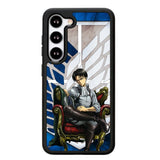 attack on titan corps Logo Z3481 Samsung Galaxy S25 5G Case