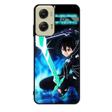 Sword Art Online Kirito Z3494 Motorola Moto G Stylus 5G 2024 Case