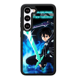 Sword Art Online Kirito Z3494 Samsung Galaxy S25 5G Case