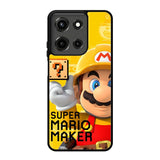 super mario maker yellow Z3516 Motorola Moto G 5G 2025 Case