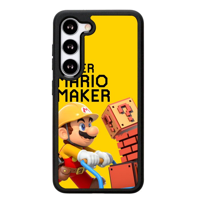 super mario yellow maker Z3525 Samsung Galaxy S25 Plus 5G , Samsung Galaxy S25+ 5G Case