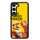 super mario yellow maker Z3525 Samsung Galaxy S25 Plus 5G , Samsung Galaxy S25+ 5G Case