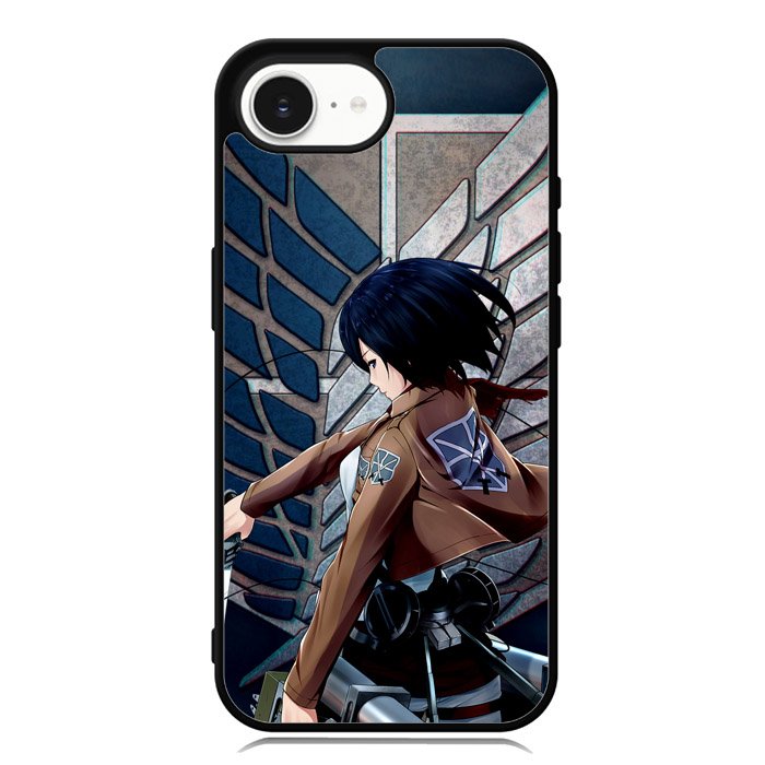 Attack on Titan Mikasa Z3546 iPhone 16e Case