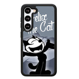 Felix happy Cat Z3572 Samsung Galaxy S25 5G Case