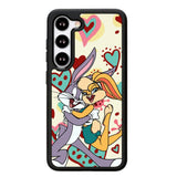 Bugs bunny and lola bunny Z3658 Samsung Galaxy S25 5G Case