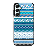 Aztec Pattern Blue Z3811 Samsung Galaxy A56 5G Case