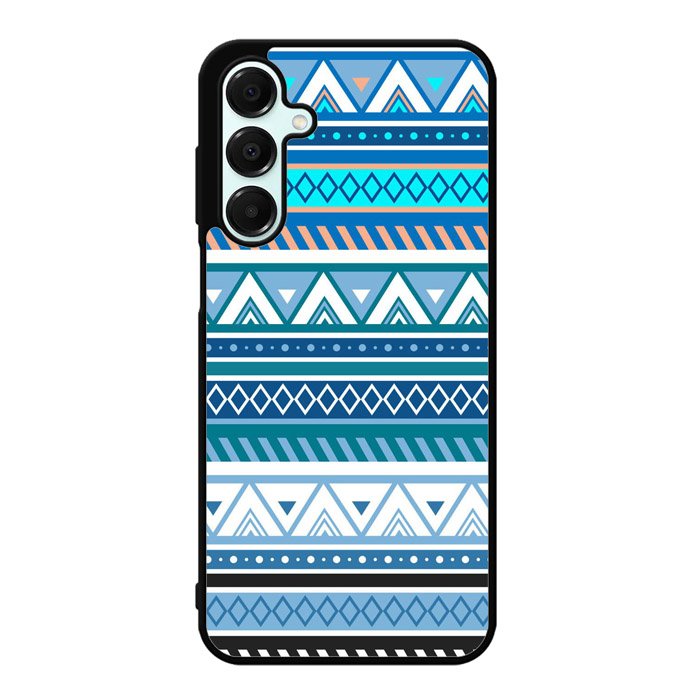 Aztec Pattern Blue Z3811 Samsung Galaxy A25 5G Case