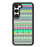 Pastel Aztec pattern Z3832 Samsung Galaxy S25 5G Case