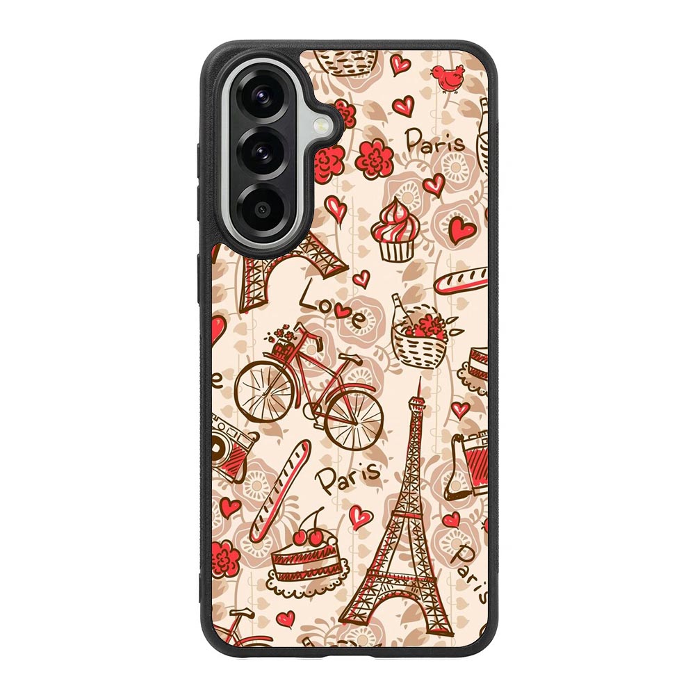paris vintage Z3833 Samsung Galaxy A57 Case