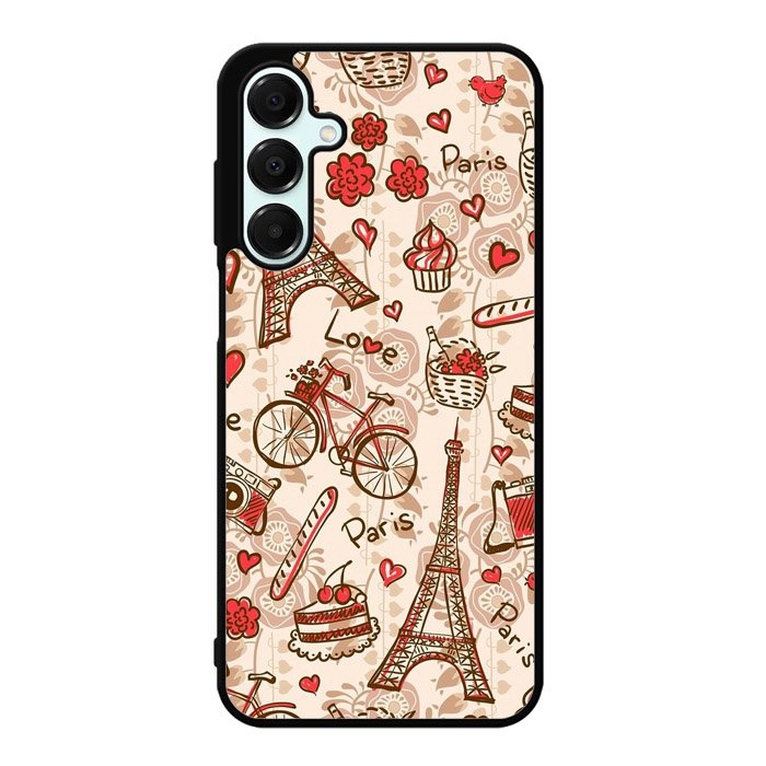 paris vintage Z3833 Samsung Galaxy A56 5G Case