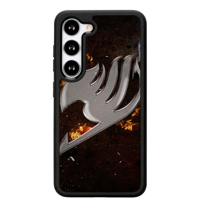fairy tail Logo Fire Z3696 Samsung Galaxy S25 5G Case
