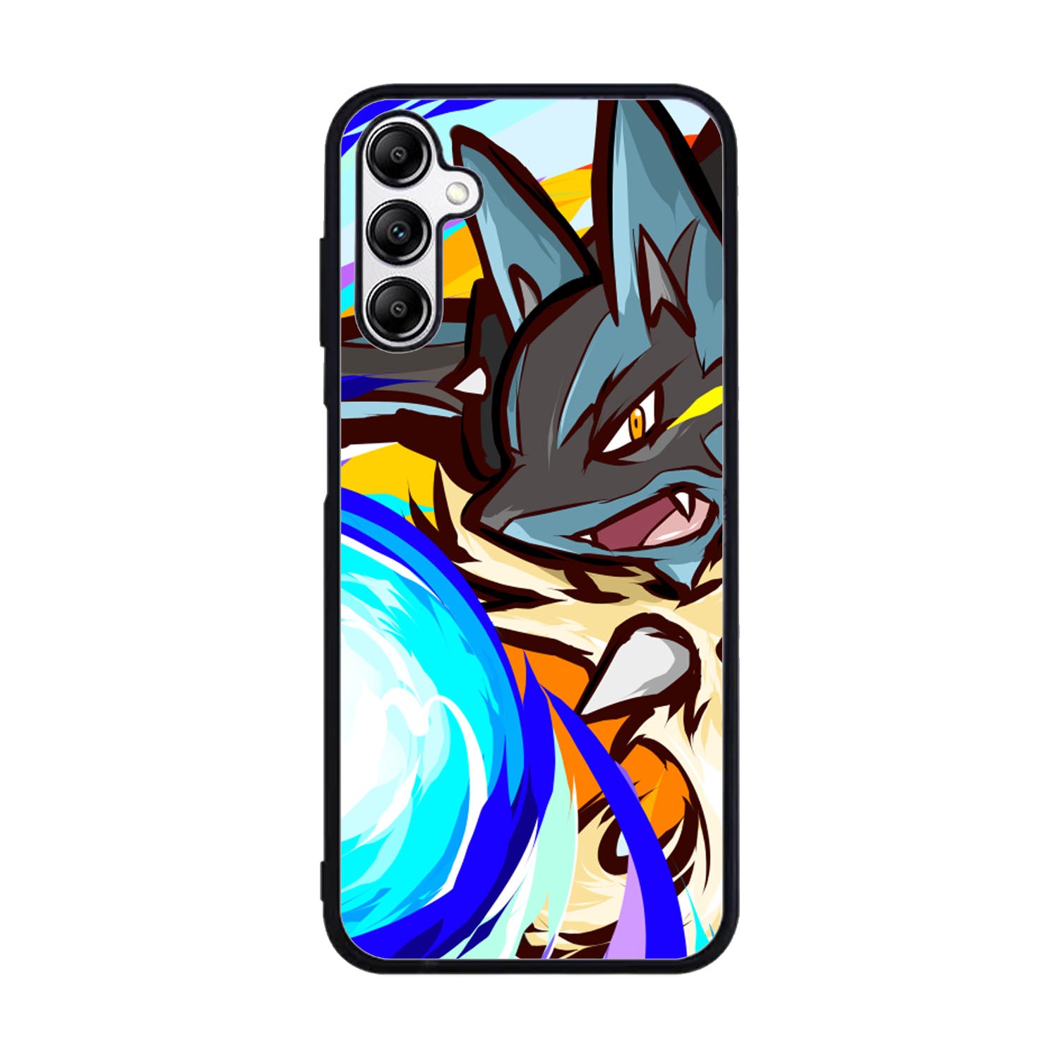 Lucario Mega evolution Pokemon Case Samsung Galaxy A15 BC1351