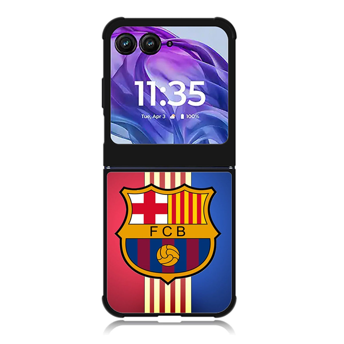FC Barcelona Logo Motorola Moto Razr 2024 , Moto Razr 50 Case FE1352