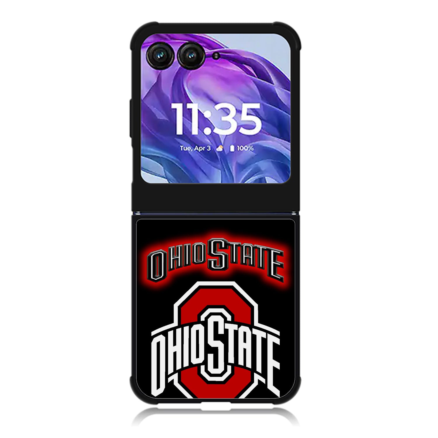 Ohio State Buckeyes  logo Motorola Moto Razr Plus 2025/2024 Case, Moto Razr 50 Ultra 5G BC1362