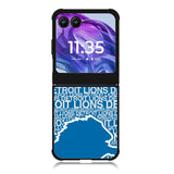 NFL Detroit Lions Motorola Moto Razr 2024 , Moto Razr 50 Case FE1378