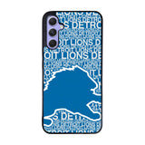 NFL Detroit Lions Case Samsung Galaxy A55 5G BC1378