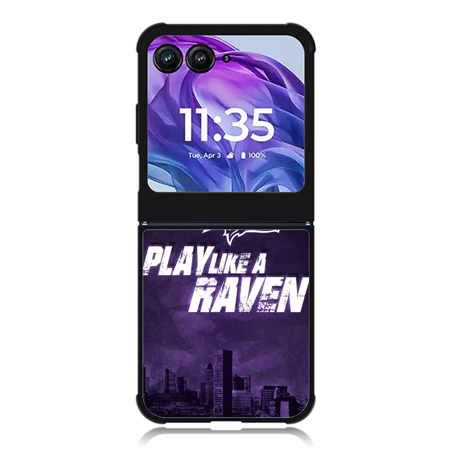 Baltimore Ravens Motorola Moto Razr 2024 , Moto Razr 50 Case FE1380