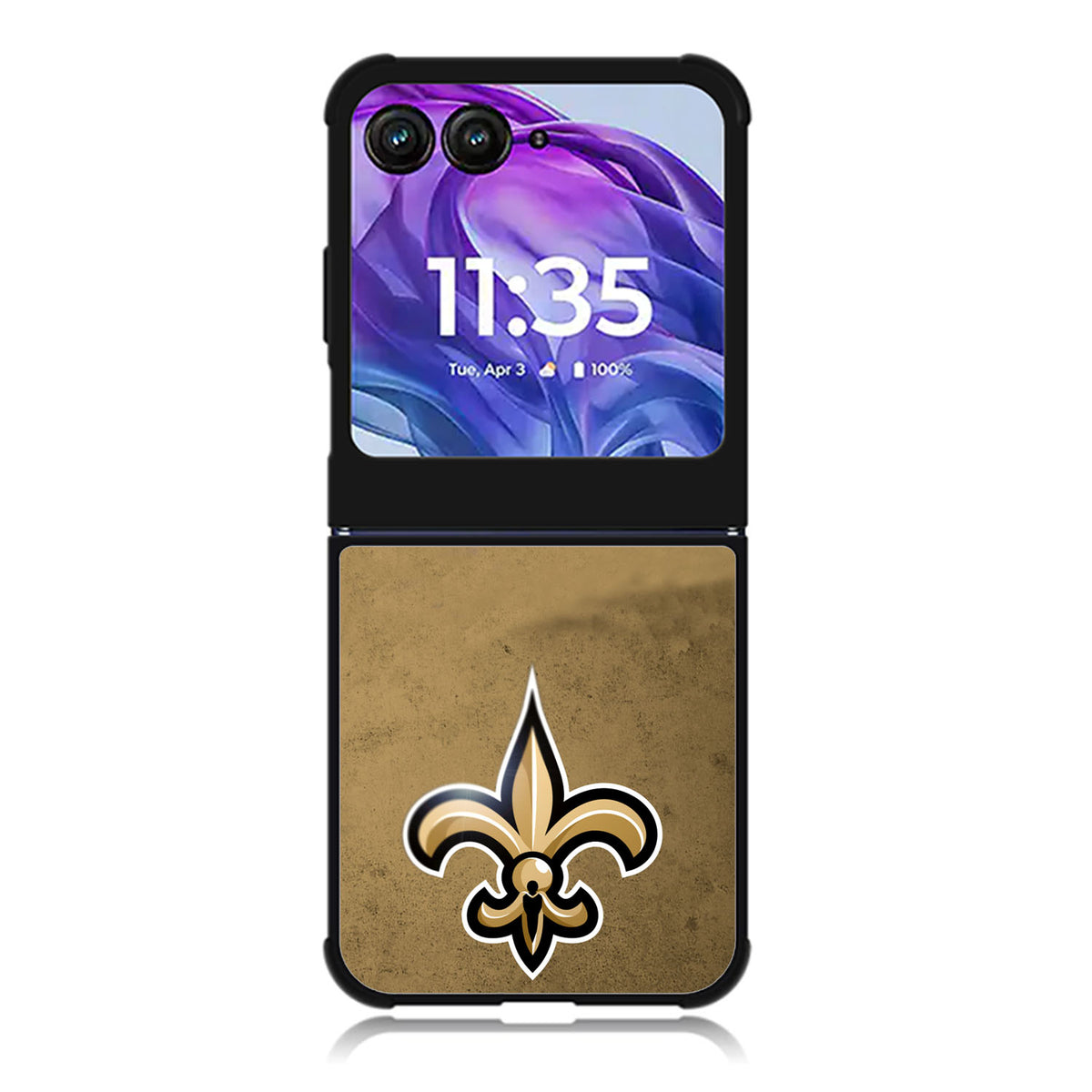 New Orleans Saints Motorola Moto Razr Plus 2025/2024 Case, Moto Razr 50 Ultra 5G BC1383