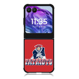 New England Patriots Motorola Moto Razr Plus 2025/2024 Case, Moto Razr 50 Ultra 5G BC1384