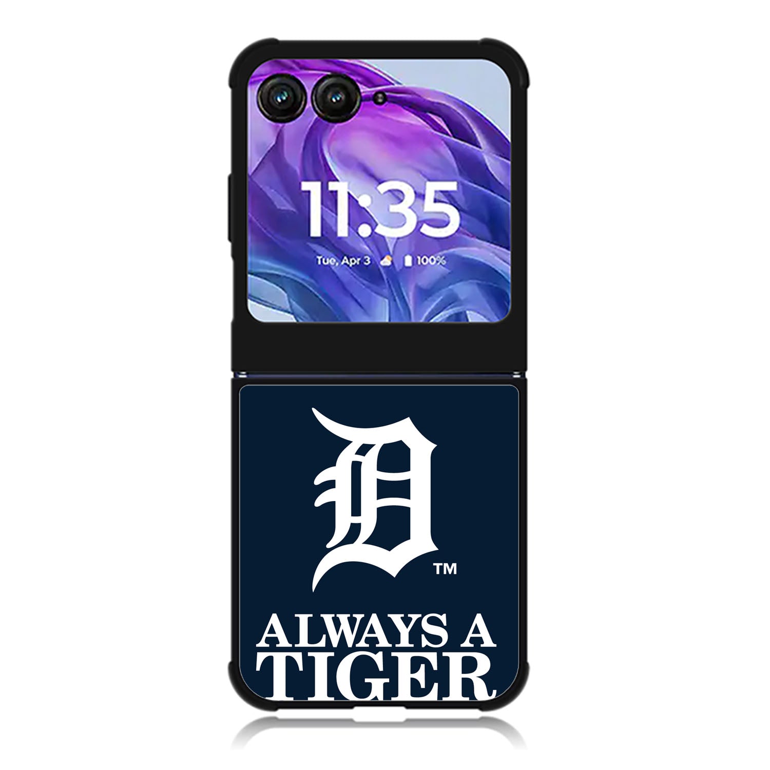 Detroit Tiger Motorola Moto Razr Plus 2025/2024 Case, Moto Razr 50 Ultra 5G BC1385