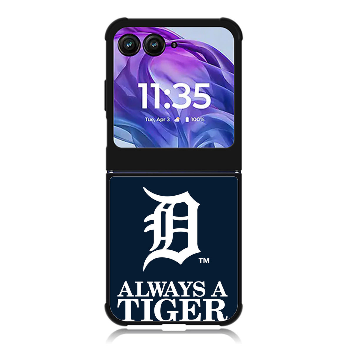 Detroit Tiger Motorola Moto Razr Plus 2025/2024 Case, Moto Razr 50 Ultra 5G BC1385