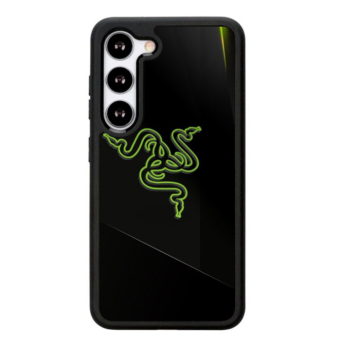 razer on geometric Z4170 Samsung Galaxy S25 5G Case