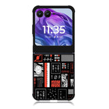 Twenty One Pilots Stripe Logo Motorola Moto Razr 2024 , Moto Razr 50 Case FE1392