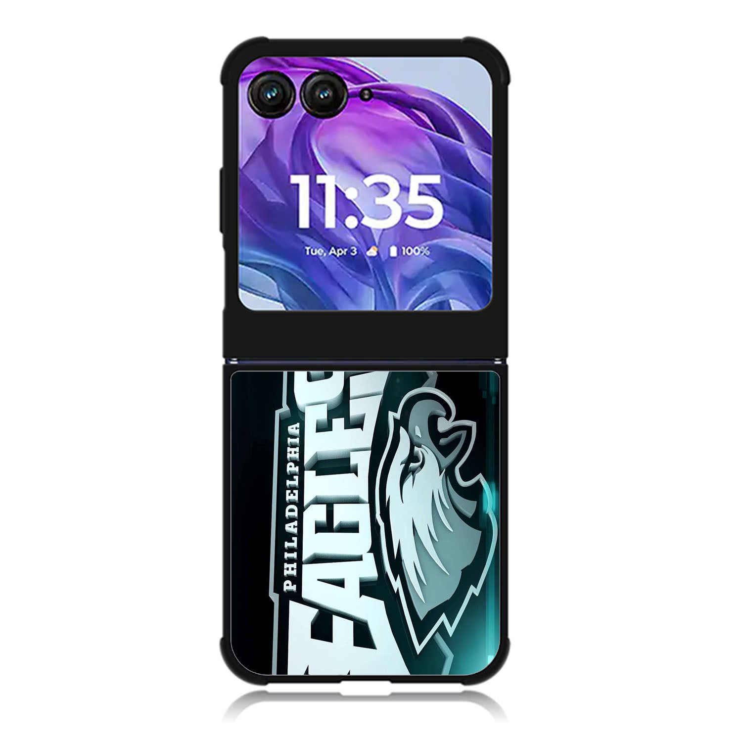 Philadelphia Eagles Logo Motorola Moto Razr Plus 2025/2024 Case, Moto Razr 50 Ultra 5G BC1402