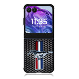 FORD MUSTANG CARBON FIBER Motorola Moto Razr Plus 2025/2024 Case, Moto Razr 50 Ultra 5G BC1405
