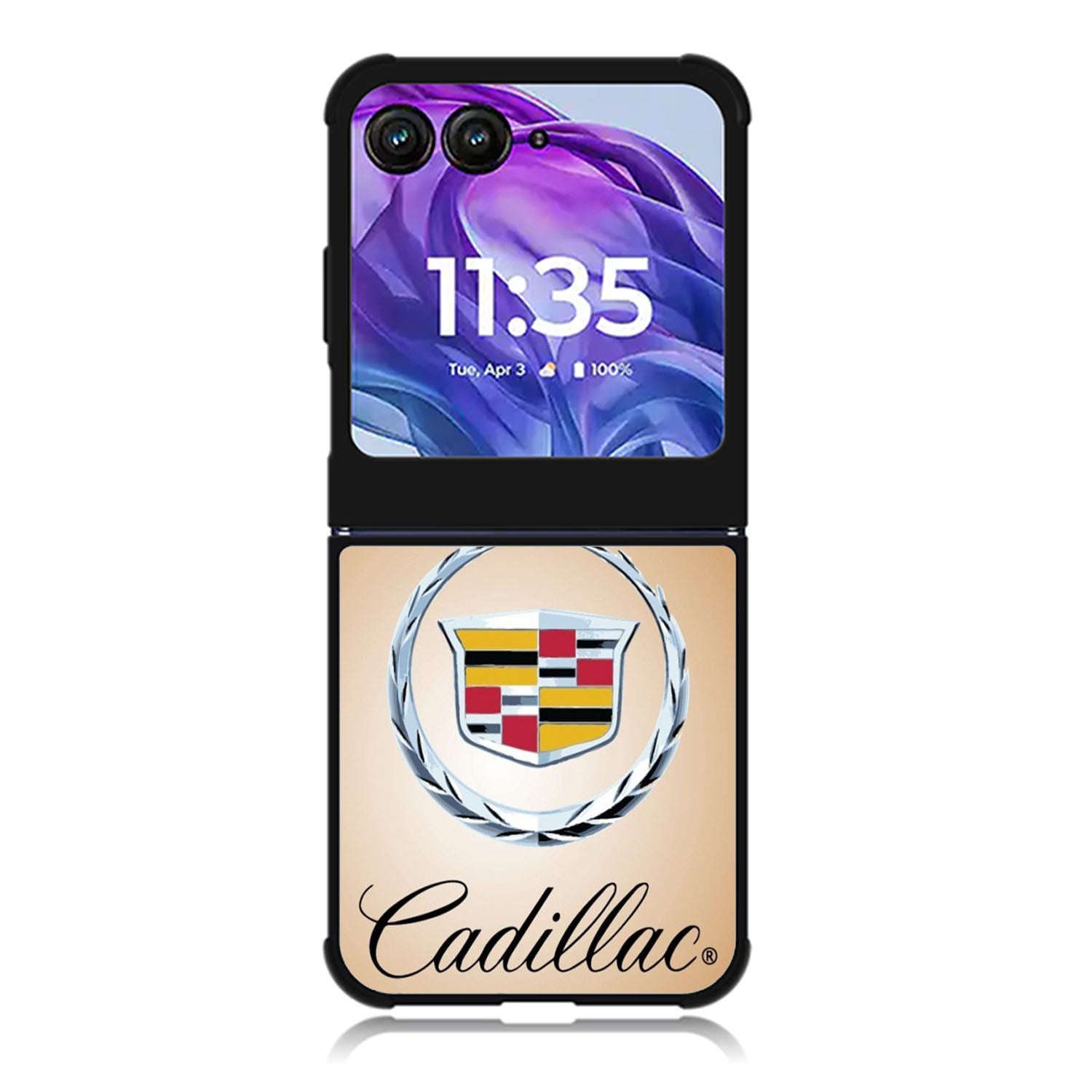 Cadillac Logo Motorola Moto Razr 2024 , Moto Razr 50 Case FE1411