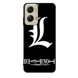 Death Note Light Logo Z4365 Motorola Moto G Stylus 5G 2024 Case
