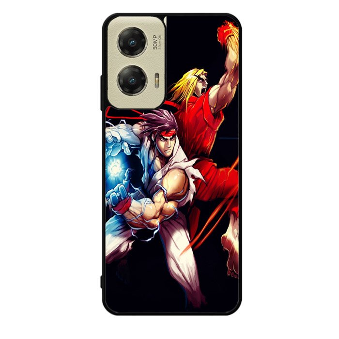 Street Fighter Ryu  Ken Z4372 Motorola Moto G Stylus 5G 2024 Case