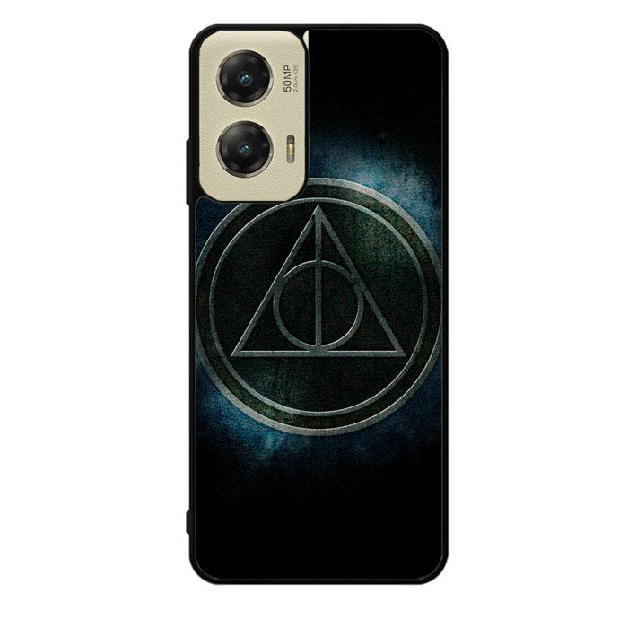 Harry Potter Deathly Hallows Z4401 Motorola Moto G Stylus 5G 2024 Case