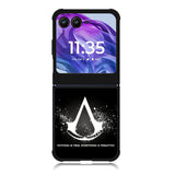 Assassins Creed Symbol Glow Motorola Moto Razr Plus 2025/2024 Case, Moto Razr 50 Ultra 5G BC1414