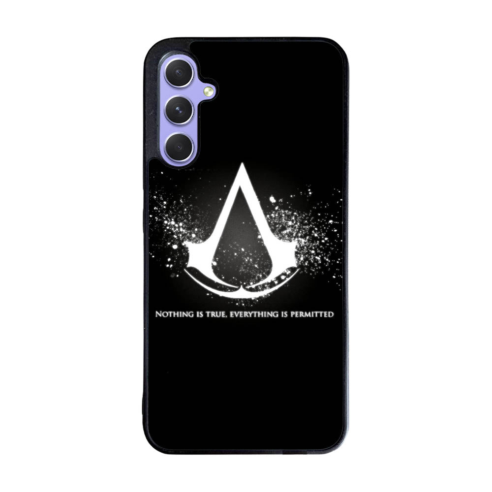 Assassins Creed Symbol Glow Case Samsung Galaxy A55 5G BC1414