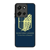 attack on titan Logo minimalist Z4442 Motorola Moto G 5G 2025 Case