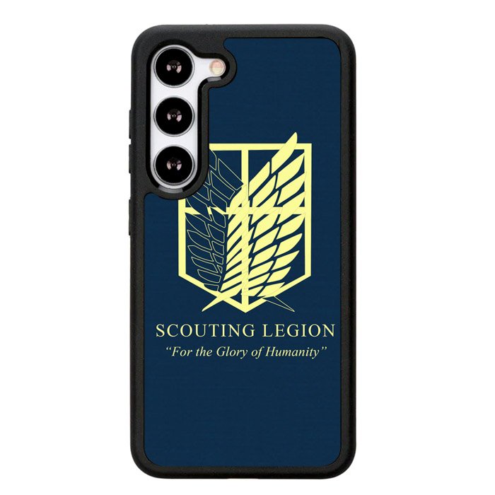 attack on titan Logo minimalist Z4442 Samsung Galaxy S24 Plus 5G , Samsung Galaxy S24+ 5G Case