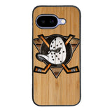 Anaheim Ducks logo wood Case Google Pixel 9A BC1417